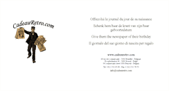 Desktop Screenshot of cadeauretro.com